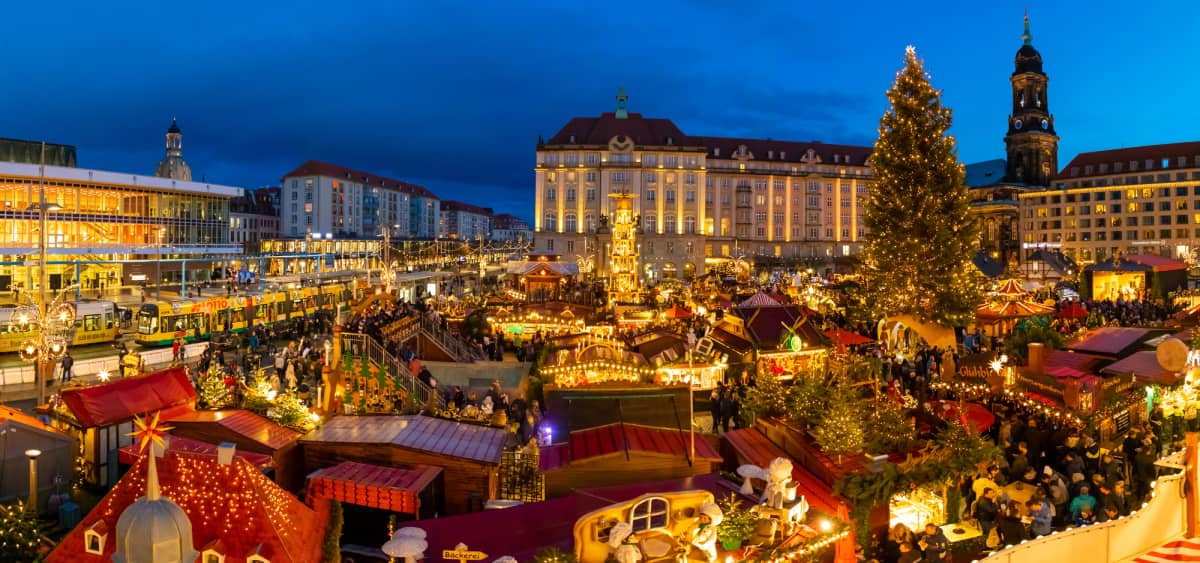 Striezelmarkt Weihnachtsfeier Dresden